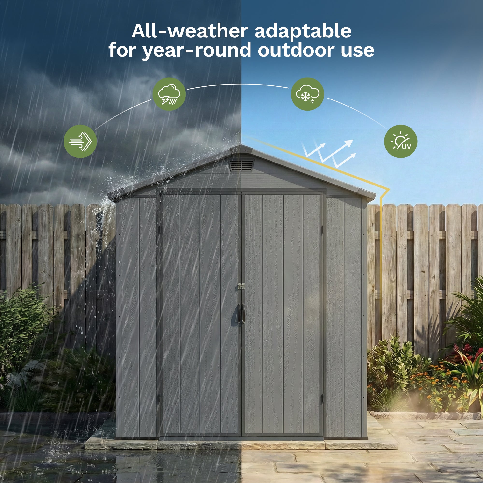 homall-metal-shed-6x10ft-ger-tehaus-dunkelgrau-holzoptik image 6