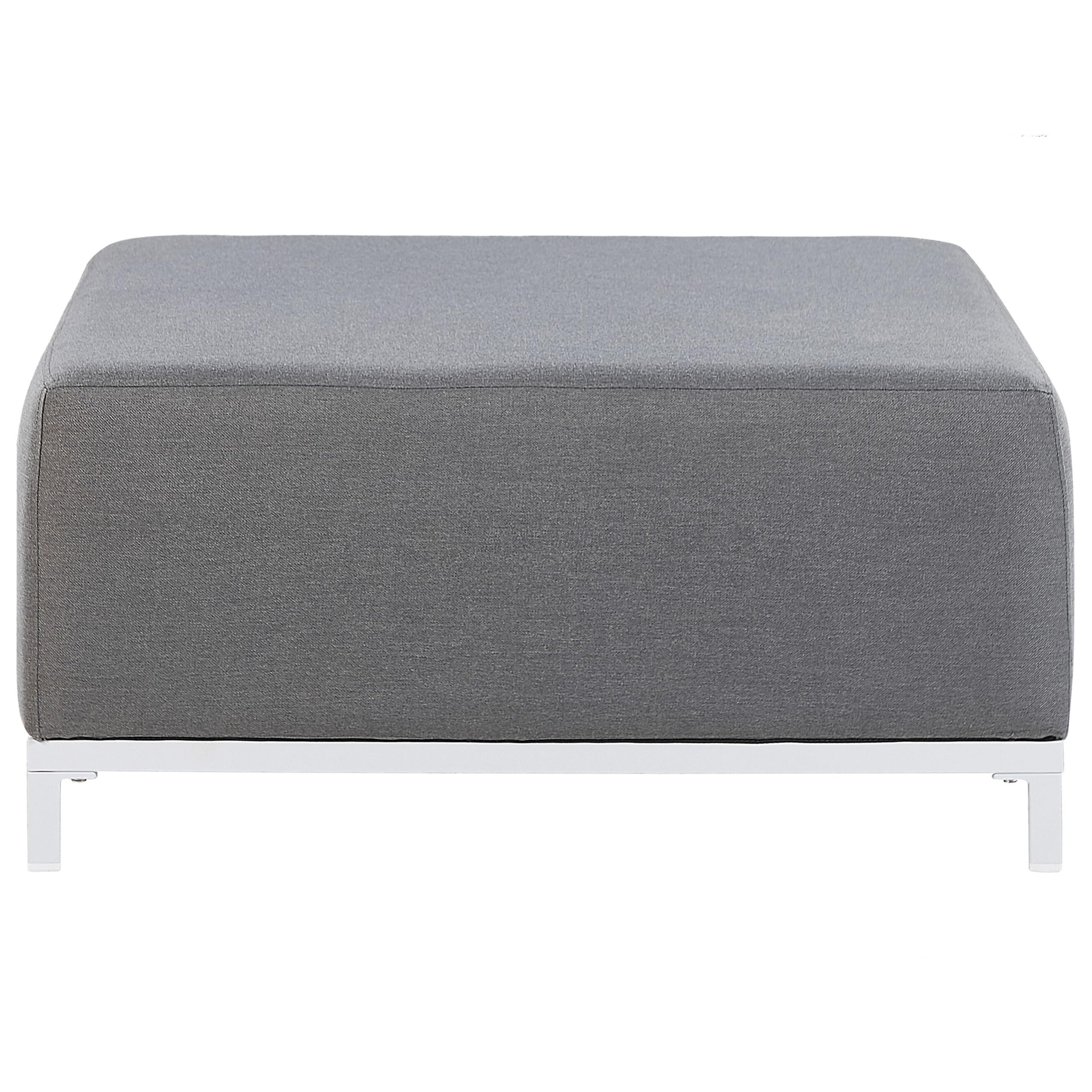 beliani-rovigo-pouf-garten-grau-outdoor-hocker image 4