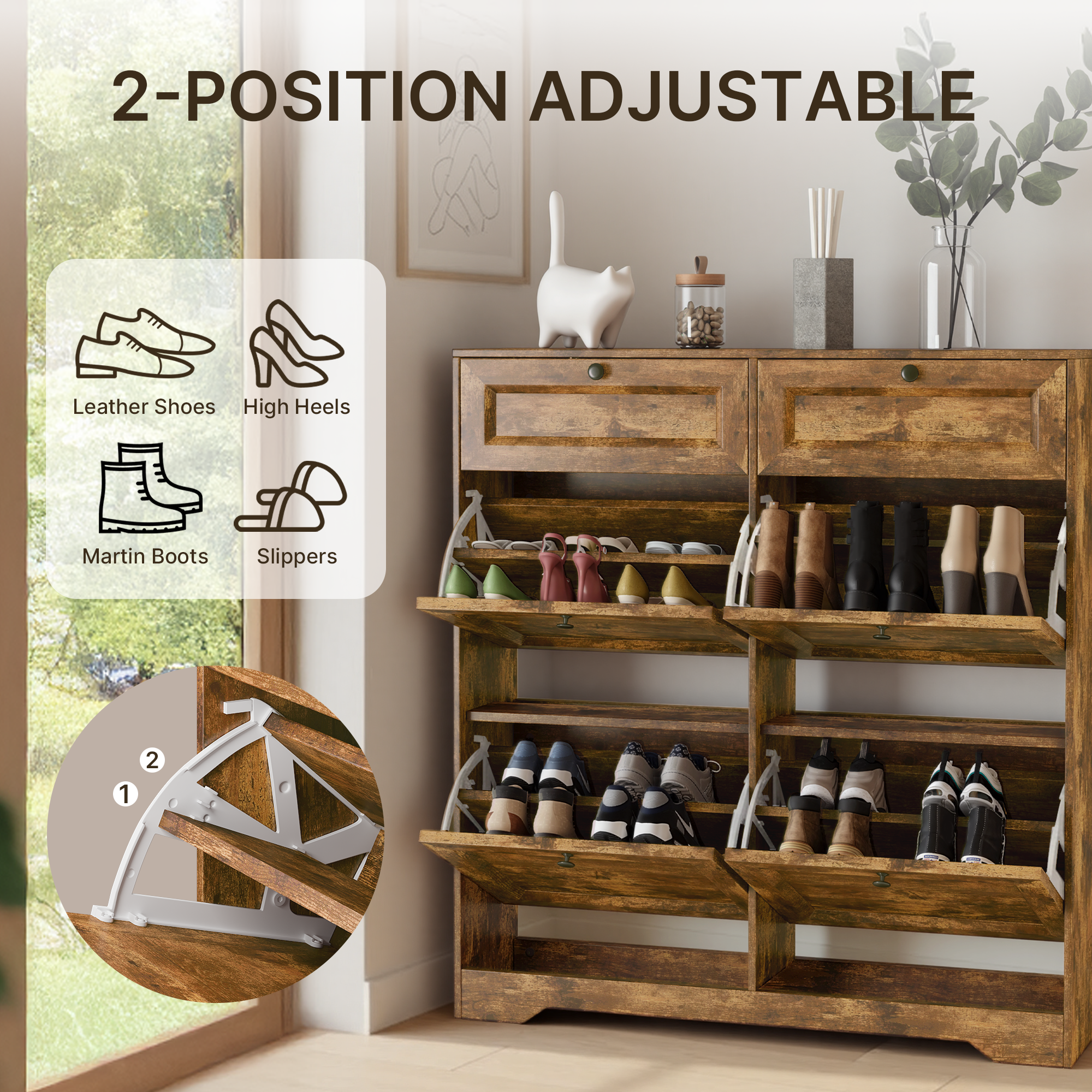 bealife-fs59-schuhschrank-4-kippf-cher-wei-schmal-24-cm image 5