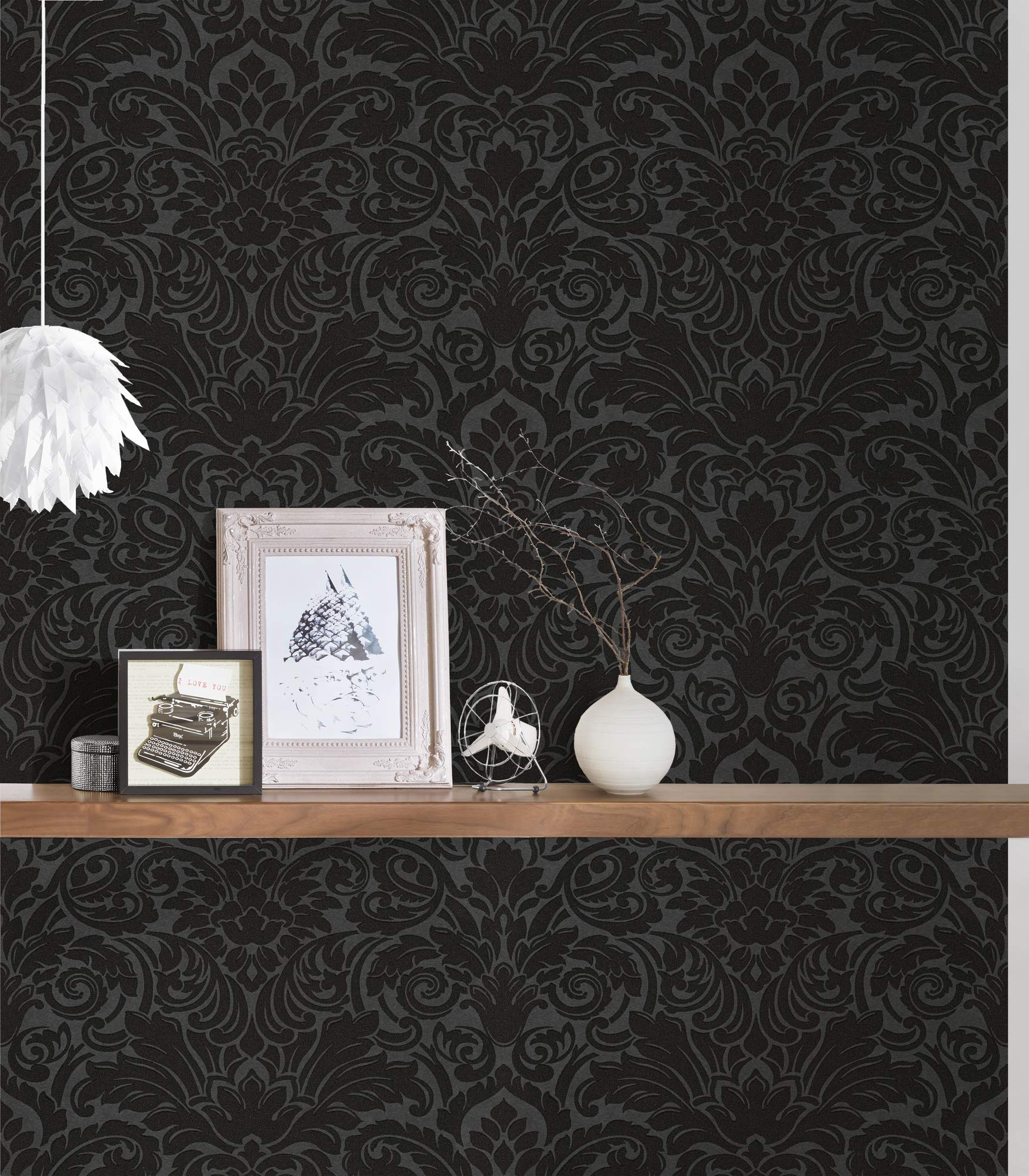 a-s-cr-ation-luxury-wallpaper-tapete-schwarz-30545-5 image 8