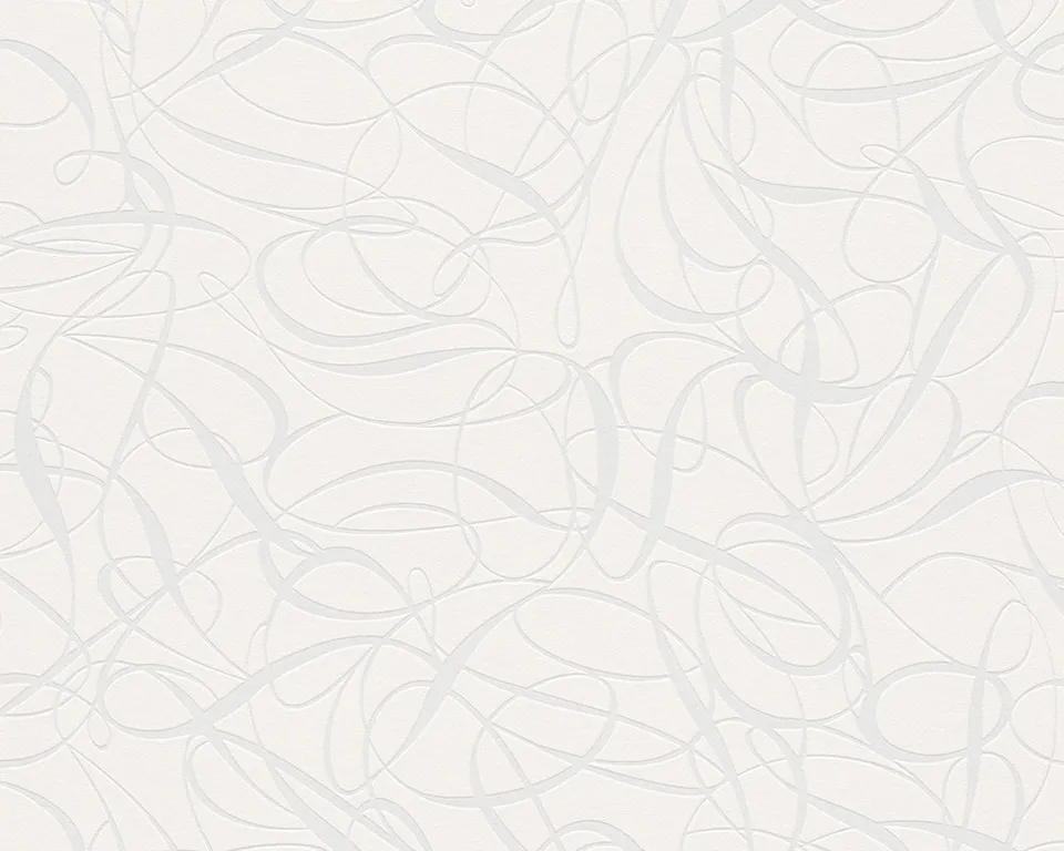 a-s-cr-ation-simply-white-tapete-wei-metallic-grafisch image 1