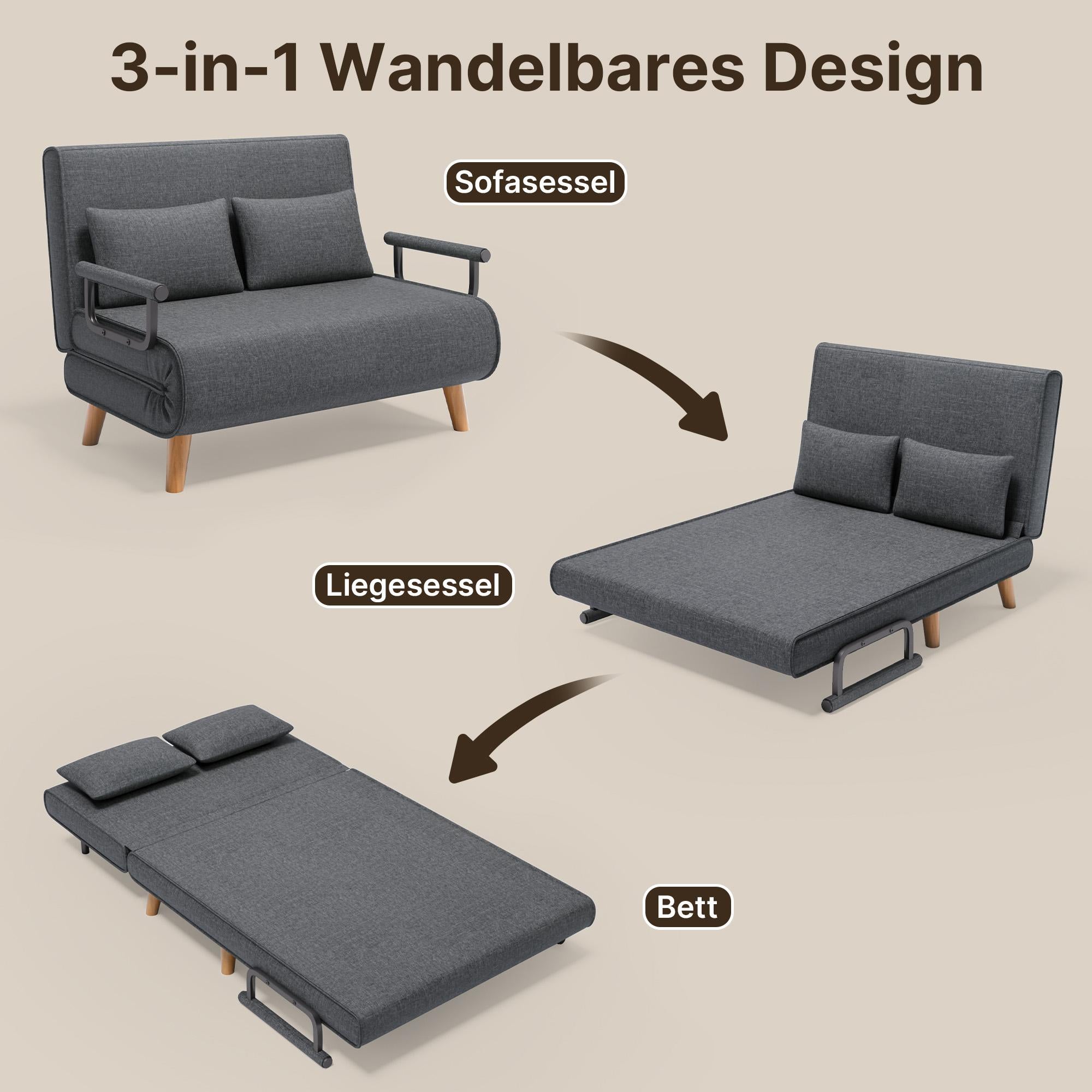bealife-sofas-ar51-doppel-klappsofa-dunkelgrau-stoff-2-in-1 image 5