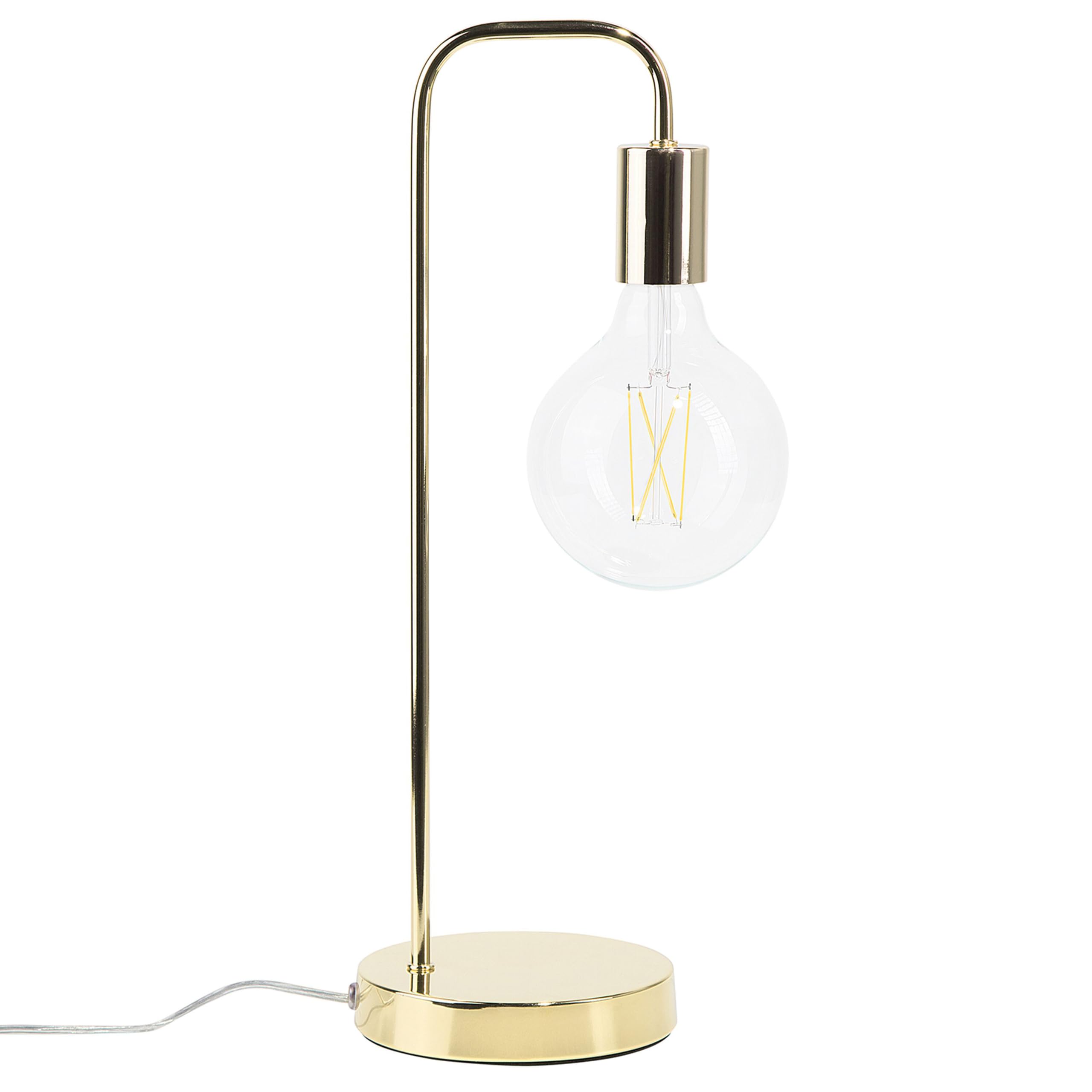 beliani-savena-tischlampe-metall-gold-e27-industrial image 4