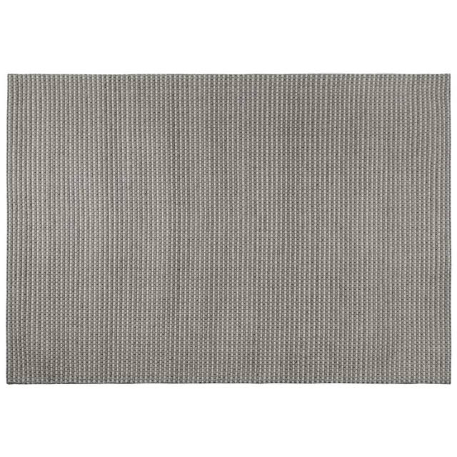 beliani-kilis-wollteppich-160x230-dunkelgrau-uni image 1