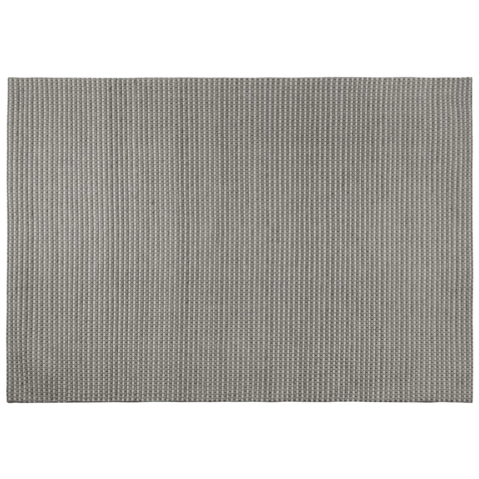 beliani-kilis-wollteppich-160x230-dunkelgrau-uni image 1